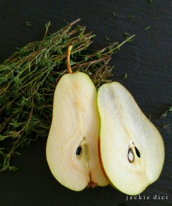 Jackie DiCi: Caramelized Pear Cheesecake