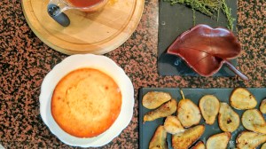 Jackie DiCi: Caramelized Pear Cheesecake